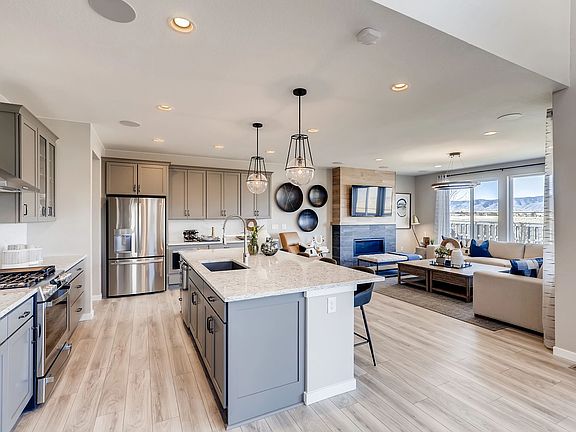 Imagine Model Kitchen Great Room