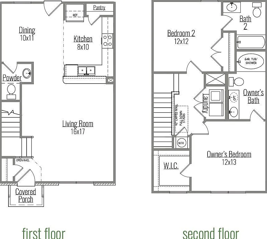 2 bed, 2.5 bath, 1251 sqft, $1,625 — Photo 3
