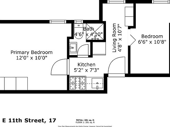 2nd image of 430 E 11th St APT 17