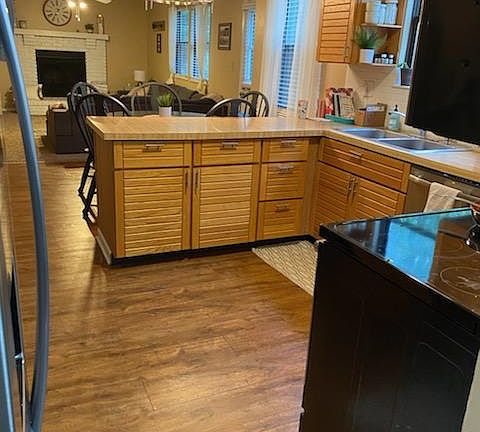 Kitchen and Family Room