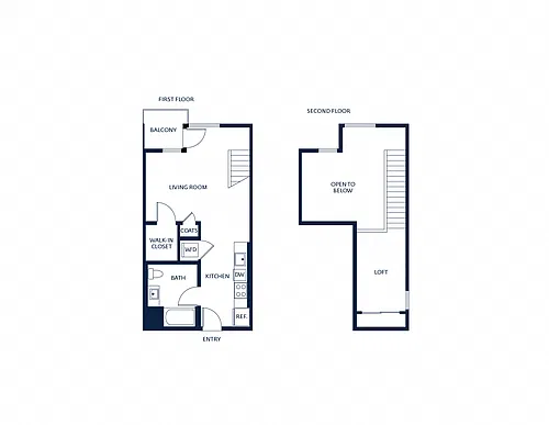 Floor plan A1BL - Loft