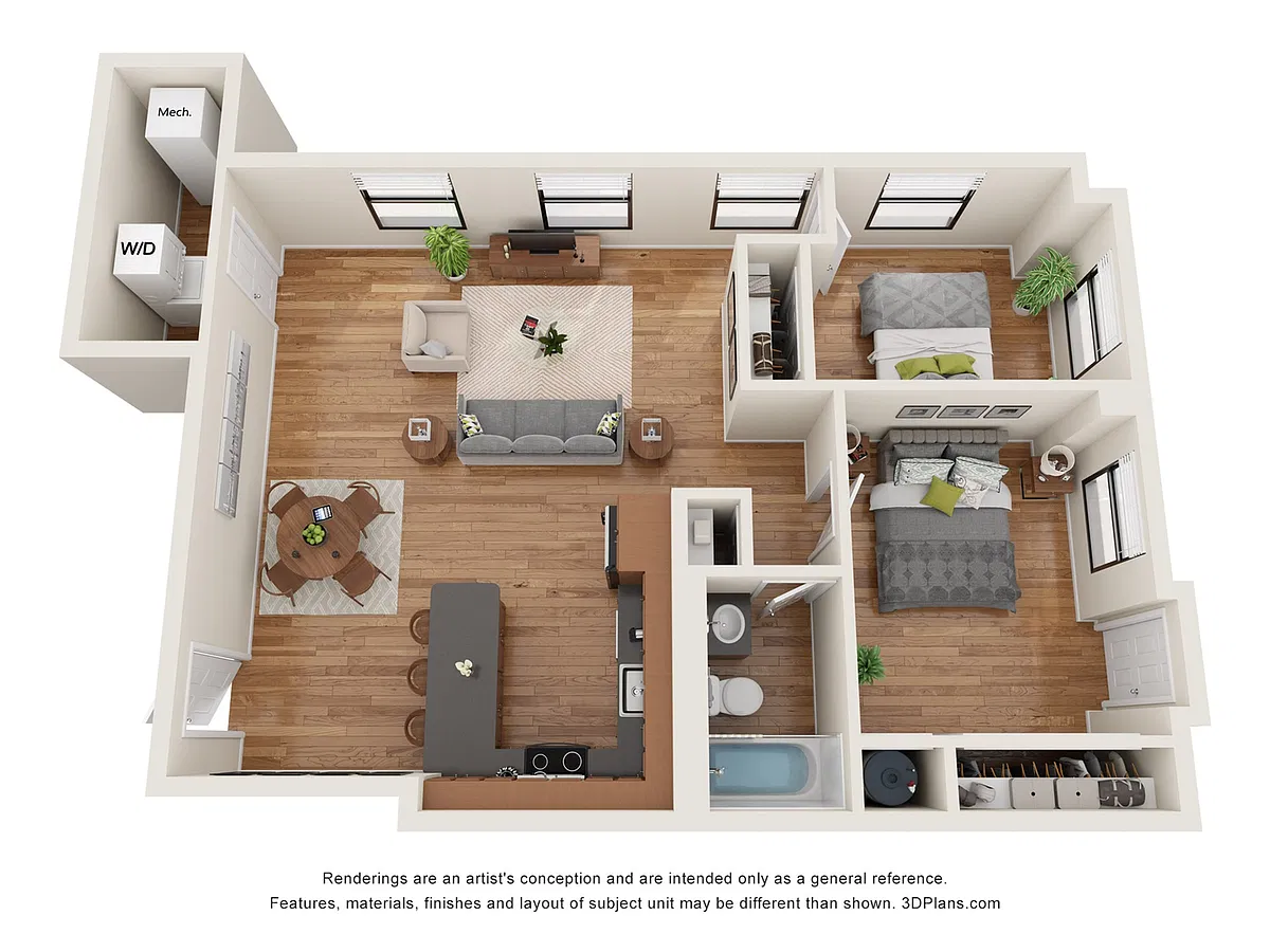 Floor plan 401