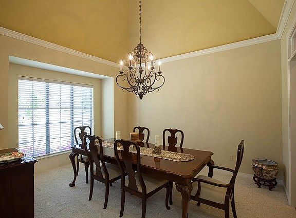 Formal dining area