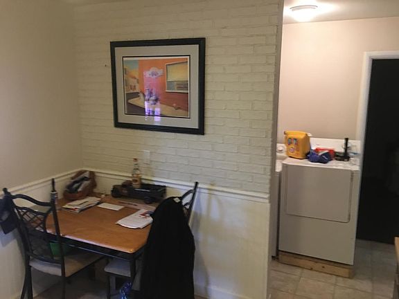 Eat in kitchen. Laundry area off of kitchen