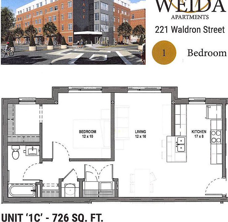 2nd image of 221 Waldron St #400-1C