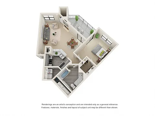 Floor plan A6 - Classic