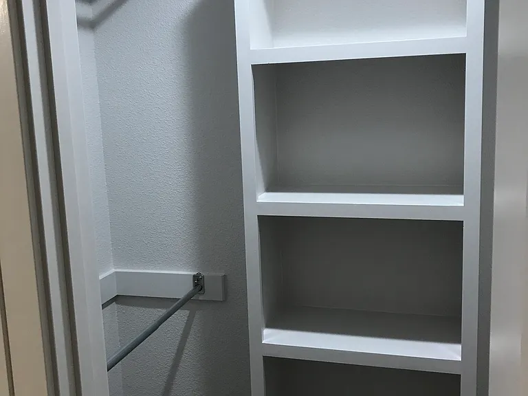 2nd floor front bedroom walk in closet