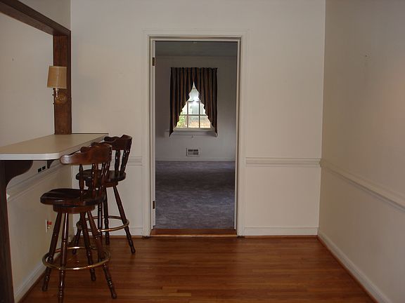 Dining room open to kitchen
