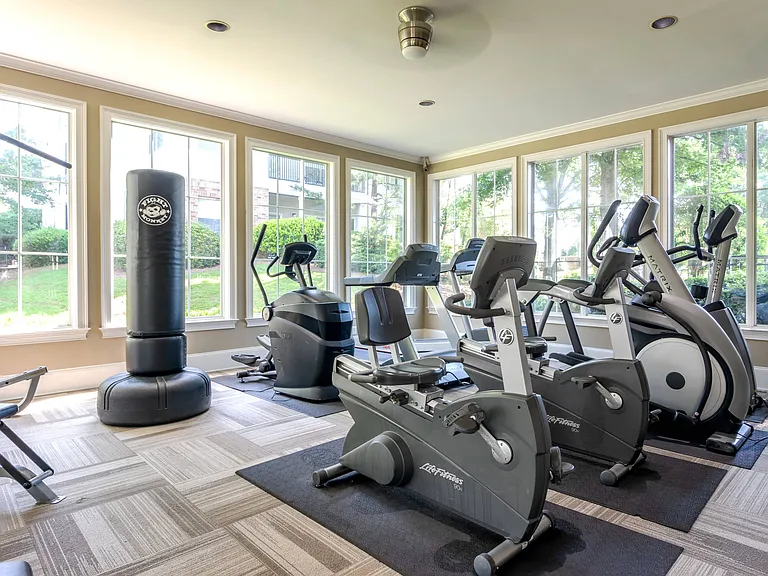 Fitness Center with Cardio Equipment