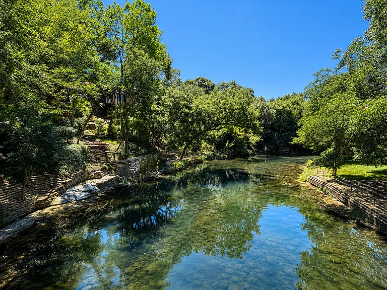 Turtle Creek is just across the street with more park area.