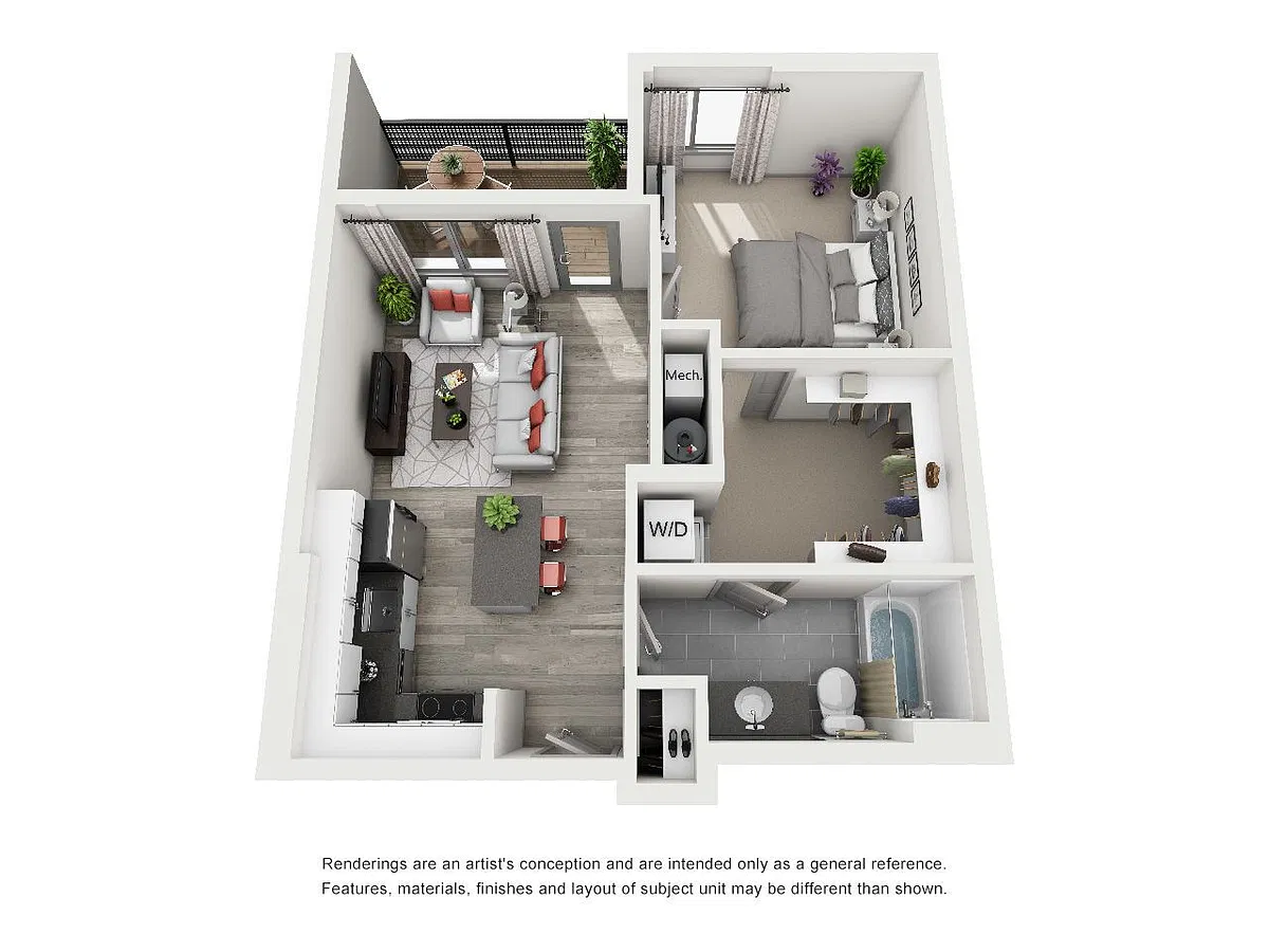 Floor plan The Charles