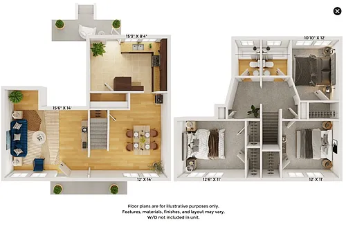 Floor plan 3 bedroom