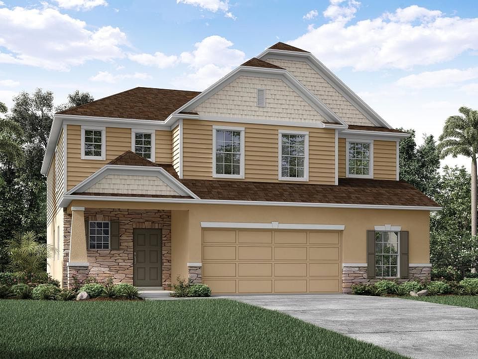 Elevation D Optional Stone Accent