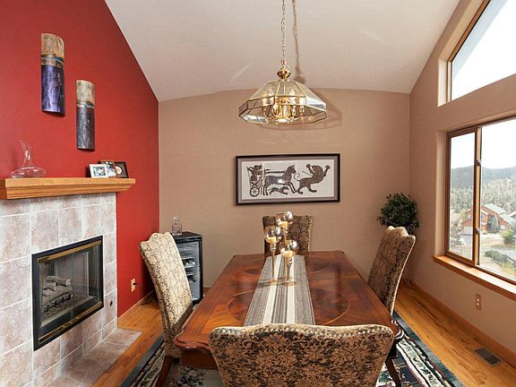 Warm Double Sided Fireplace