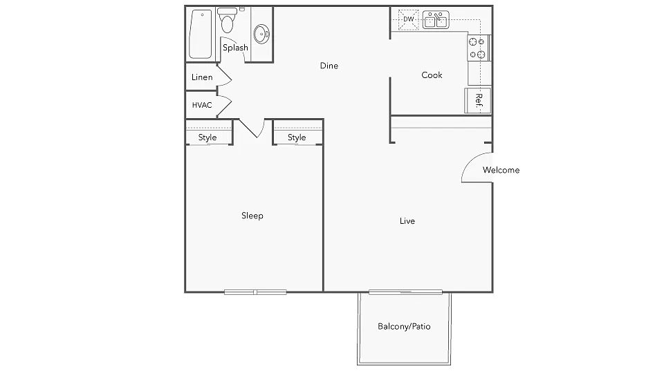 Floor plan Ardmore