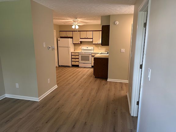 Kitchen viewed from living room