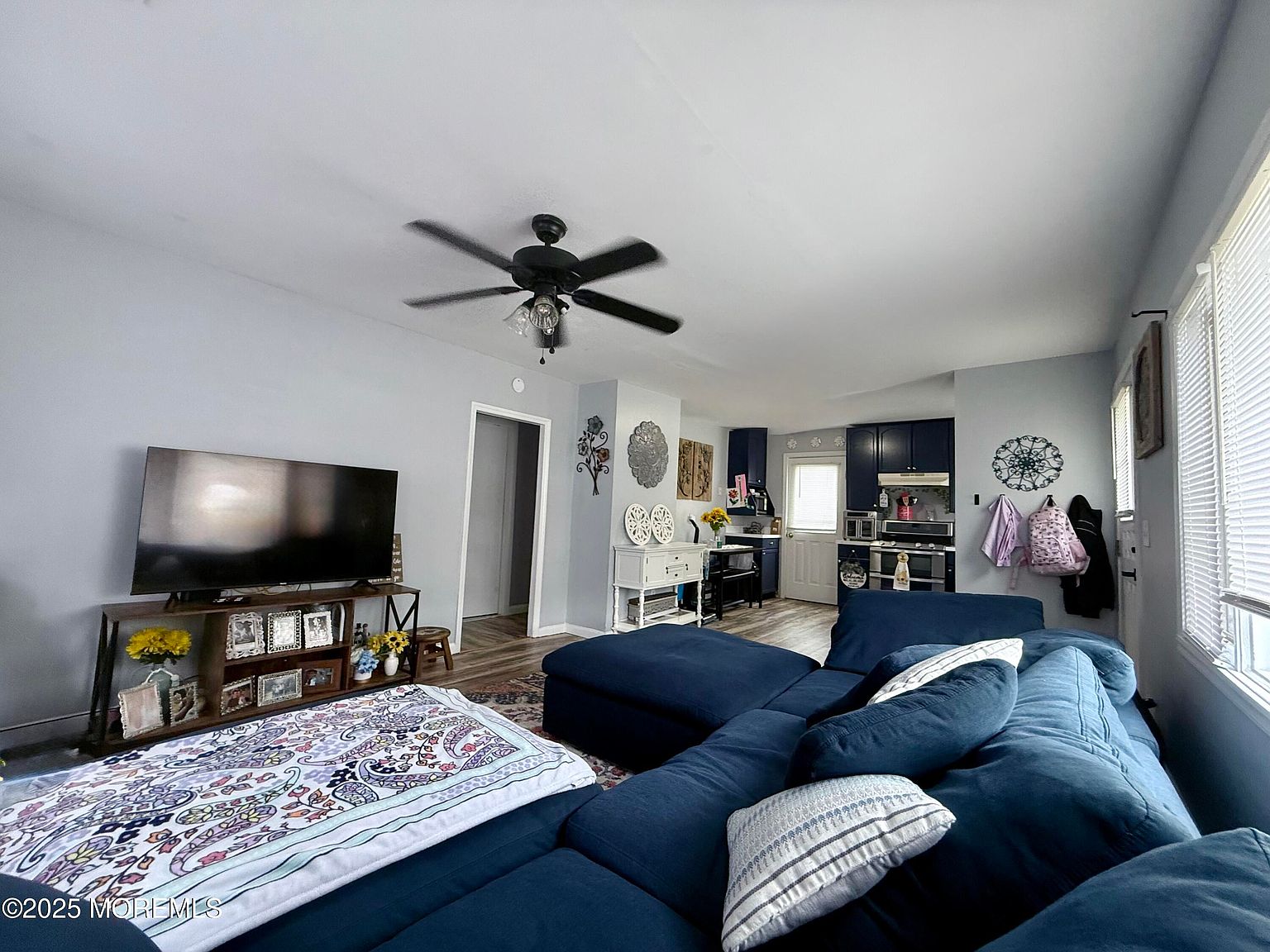 Spacious family home with kitchen and living area
