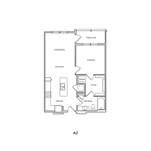 Floor plan A2