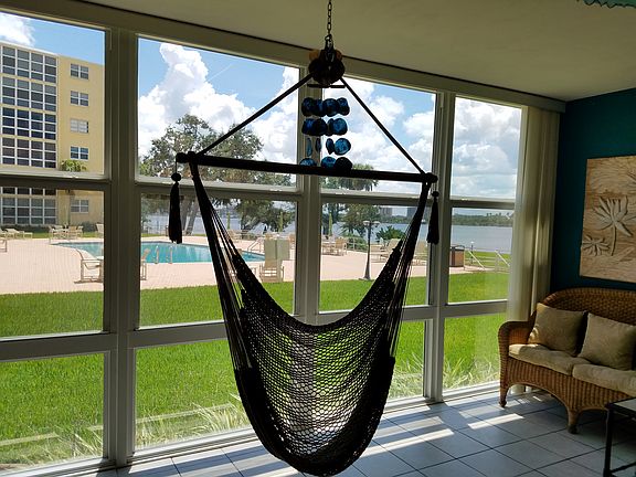 Morning coffee in my hammock