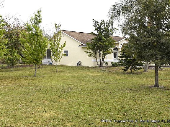 North side of house