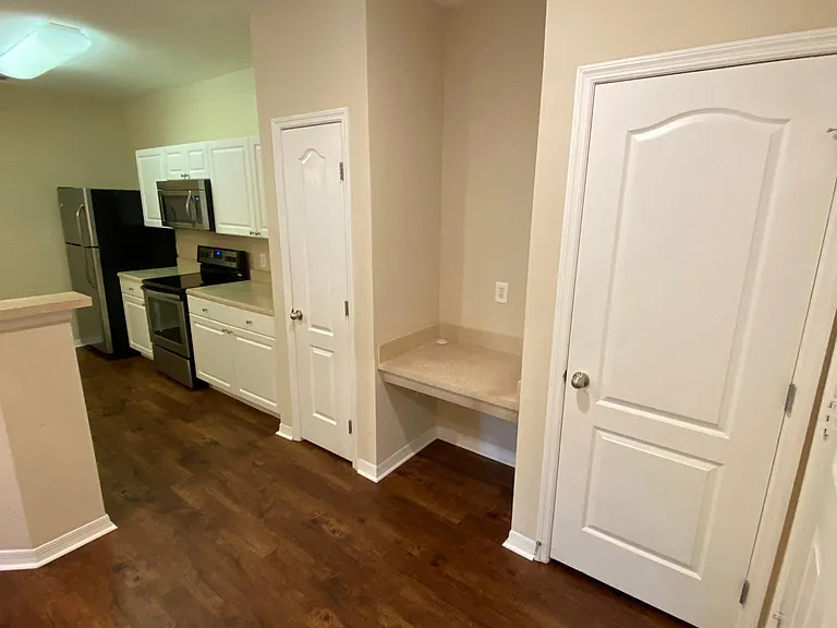 Entryway / Pantry & Utility Closet and Built-In Desk