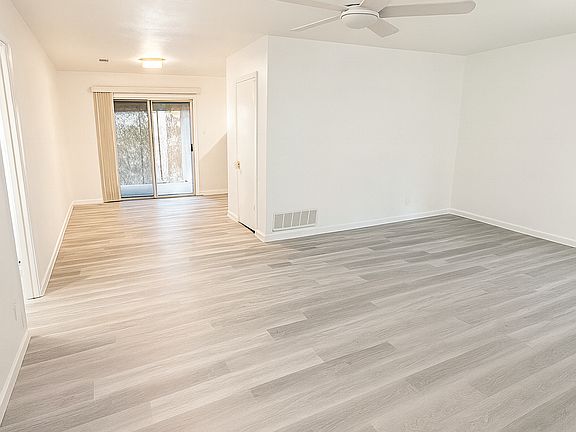 Living/Dining Room view from entry way.