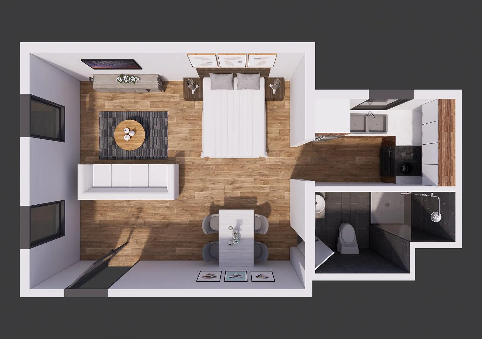 733 W 52nd St - Studio Unit A-1 — Photo 1