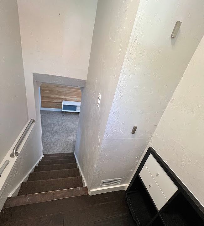 Entry with built in shoe storage