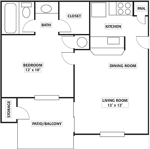 Floor plan A1