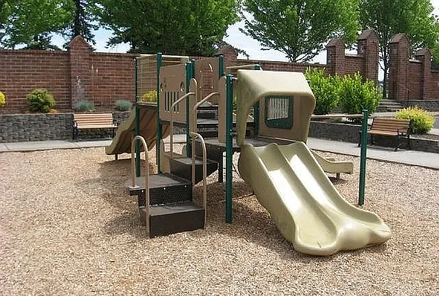 Community playground/park area.