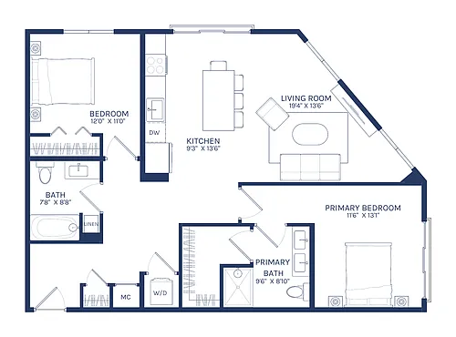 Floor plan Mere