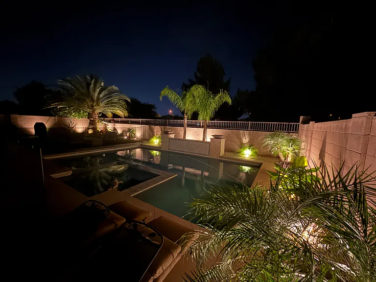 Private pool. No neighbors behind