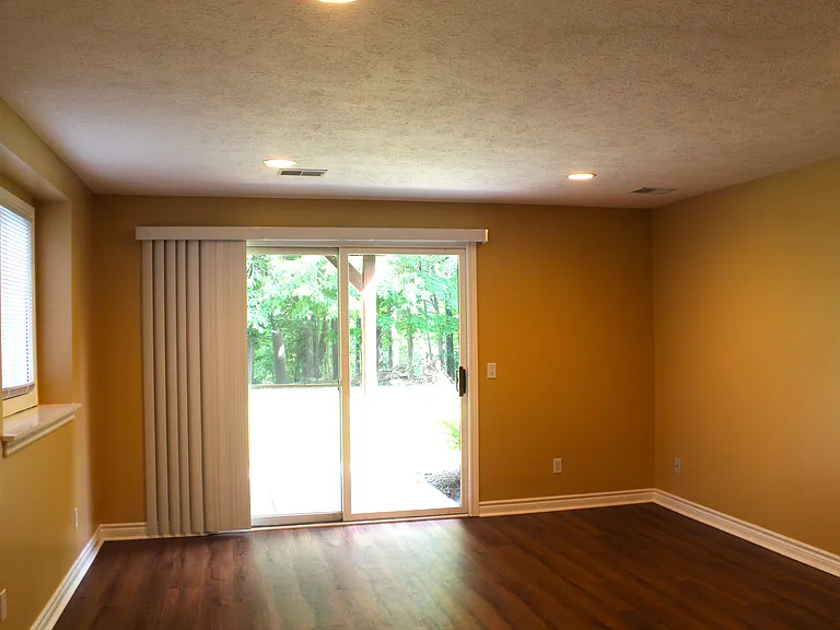 Walkout family room