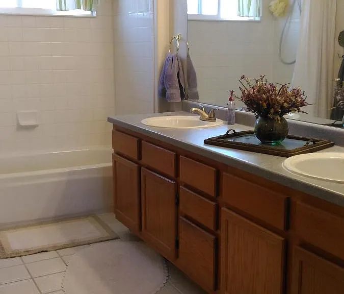 Double Sink Master Bath