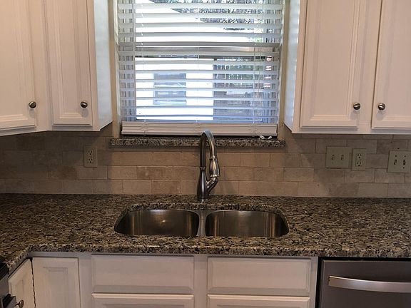 Kitchen with new granite