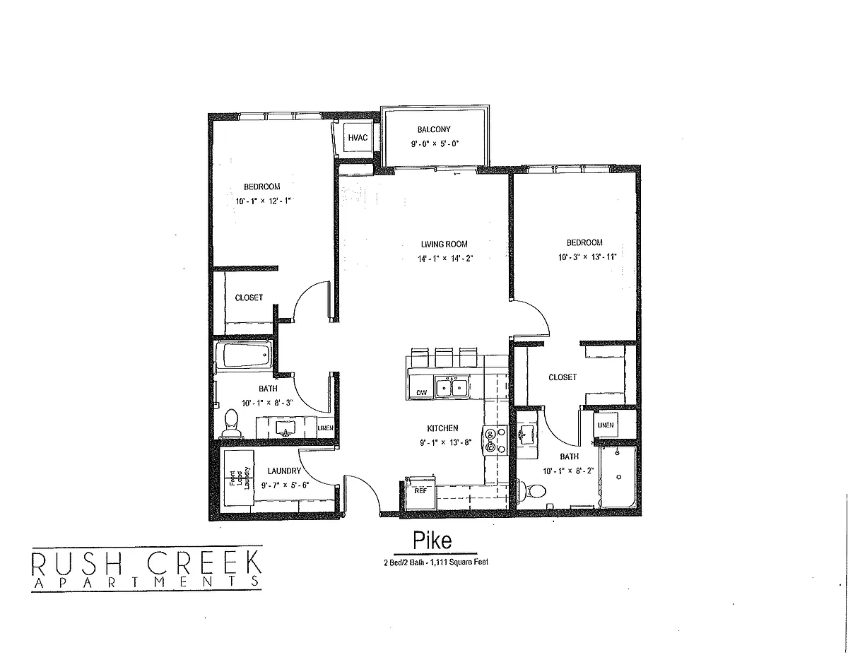Floor plan PIKE