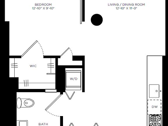 2nd image of 600 W 58th St APT 10C