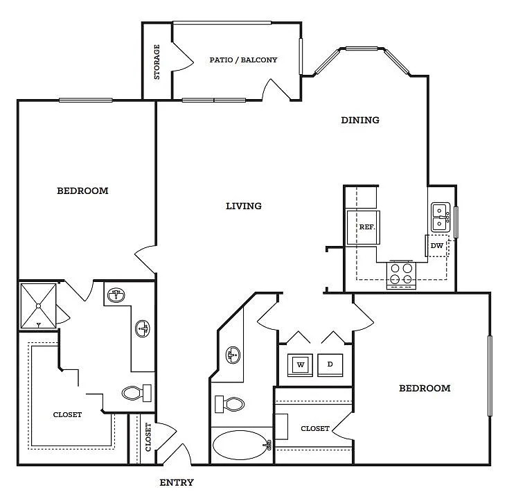 Floor plan B3