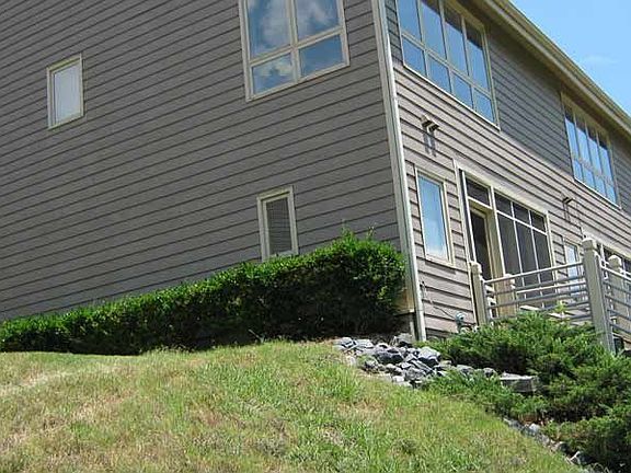 Side and Back of home