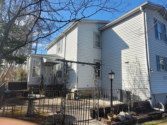 Rear of house, patio