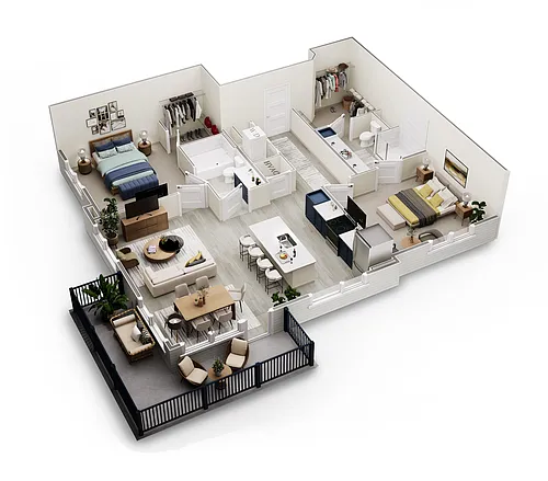 Floor plan Transmit