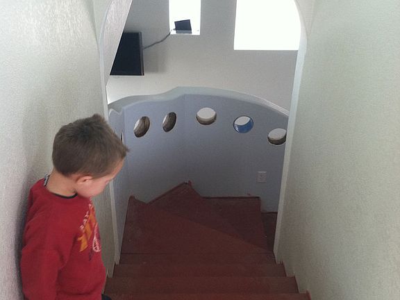 Down the Up-staircase