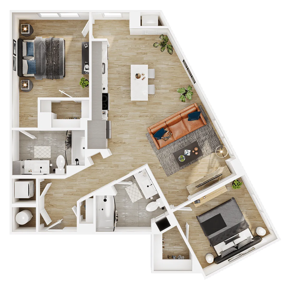 Floor plan B7