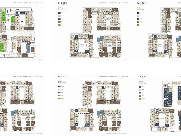 Site Map of Next on Lex Apartments | Next on Lex Apartments | Apartments in Glendale, CA