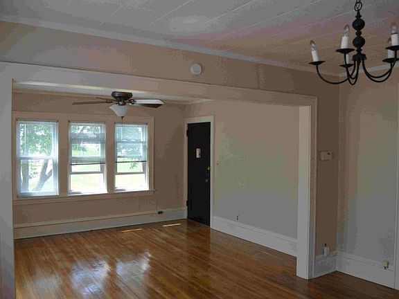 Living room and front entry