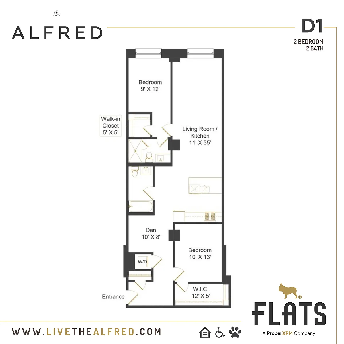 Floor plan D1