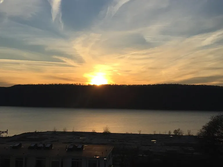 Sunsets from the living room