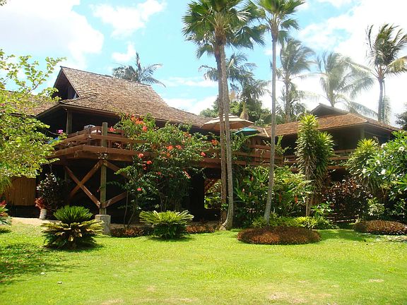 Daytime view of the property