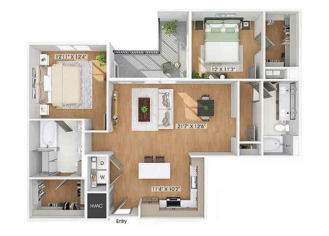 Floor plan B4
