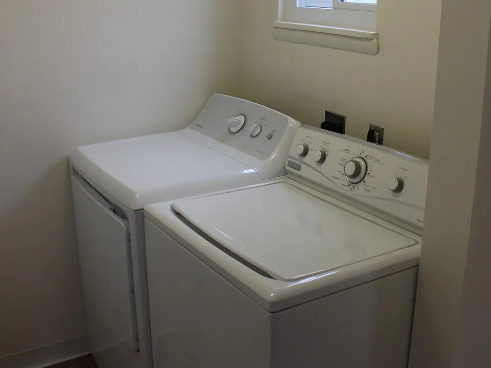 Laundry off kitchen